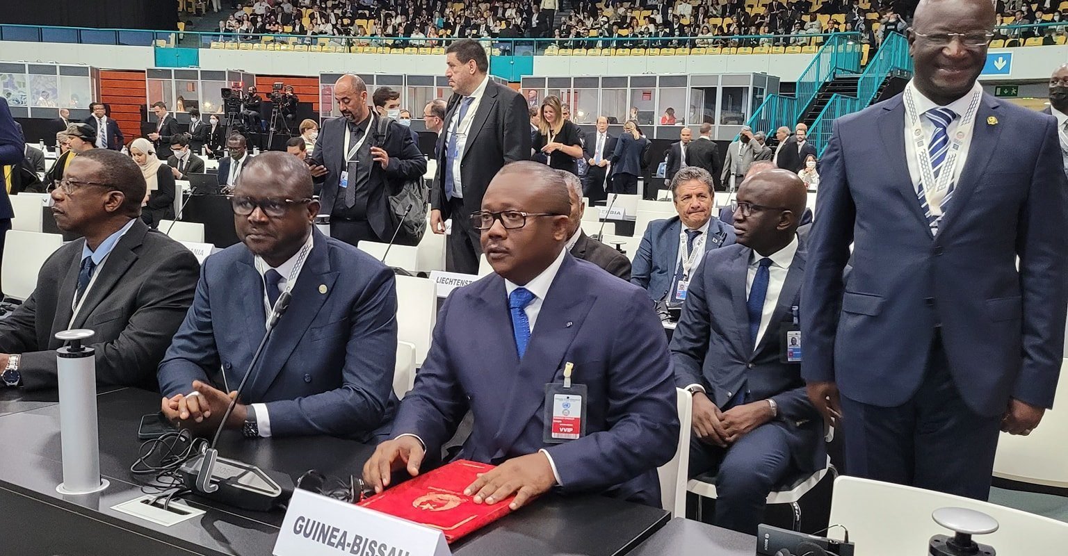 GUINÉ-BISSAU PAÍS EXPOSTO AOS RISCOS E ÀS AMEAÇAS DAÍ A NECESSIDADE DA VIABILIZAÇÃO DO ACORDO DE PARIS É, PARA NÓS, MUITO IMPORTANTE”-Defende Sissoco Embaló