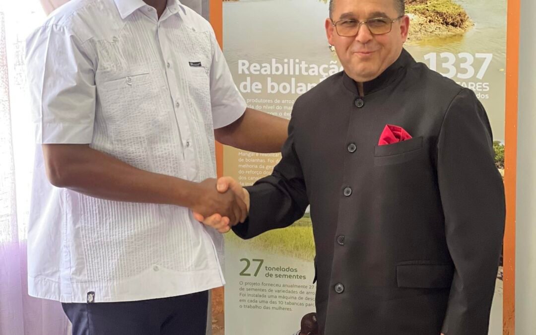 MINISTRO DO AMBIENTE REÚNE-SE COM EMBAIXADOR DA VENEZUELA PARA REFORÇAR COOPERAÇÃO BILATERAL NO SETOR AMBIENTAL