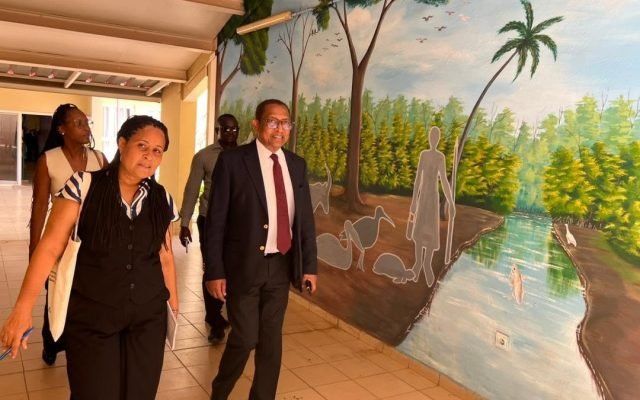 MINISTRO DO AMBIENTE E AÇÃO CLIMÁTICA EFETUA PRIMEIRA VISITA OFICIAL AO IBAP